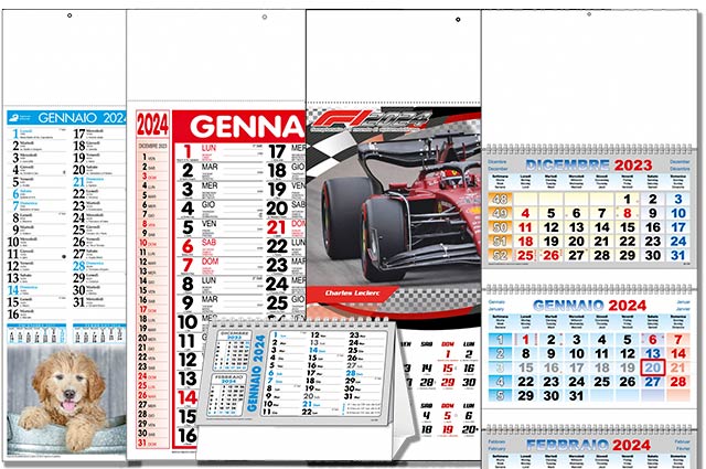calendari pubblicitari