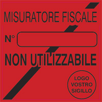 etichetta di rifiuto alla verificazione periodica (esito negativo)