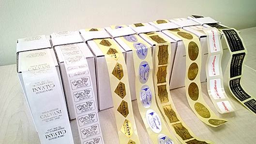 etichette chiudipacco personalizzate adesive etichette chiudipacco personalizzate