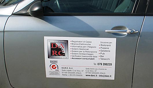 Adesivi e Etichette per Auto